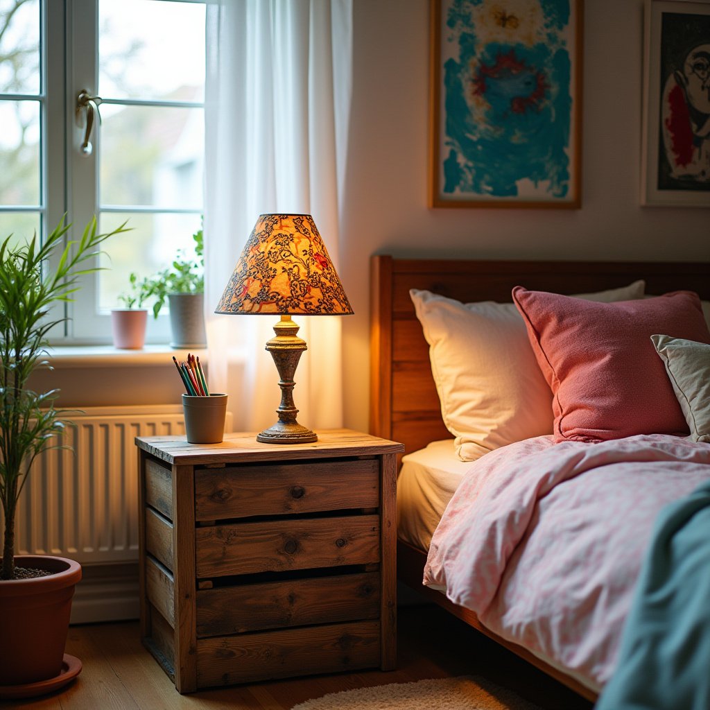 Bed Side Table Ideas 17