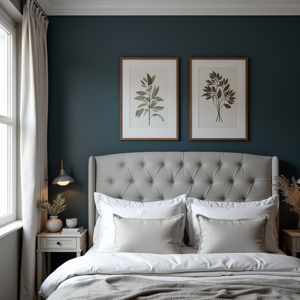Bedroom Back Wall Design 1