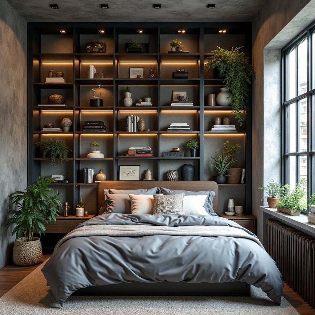 Bedroom Bookshelves 11