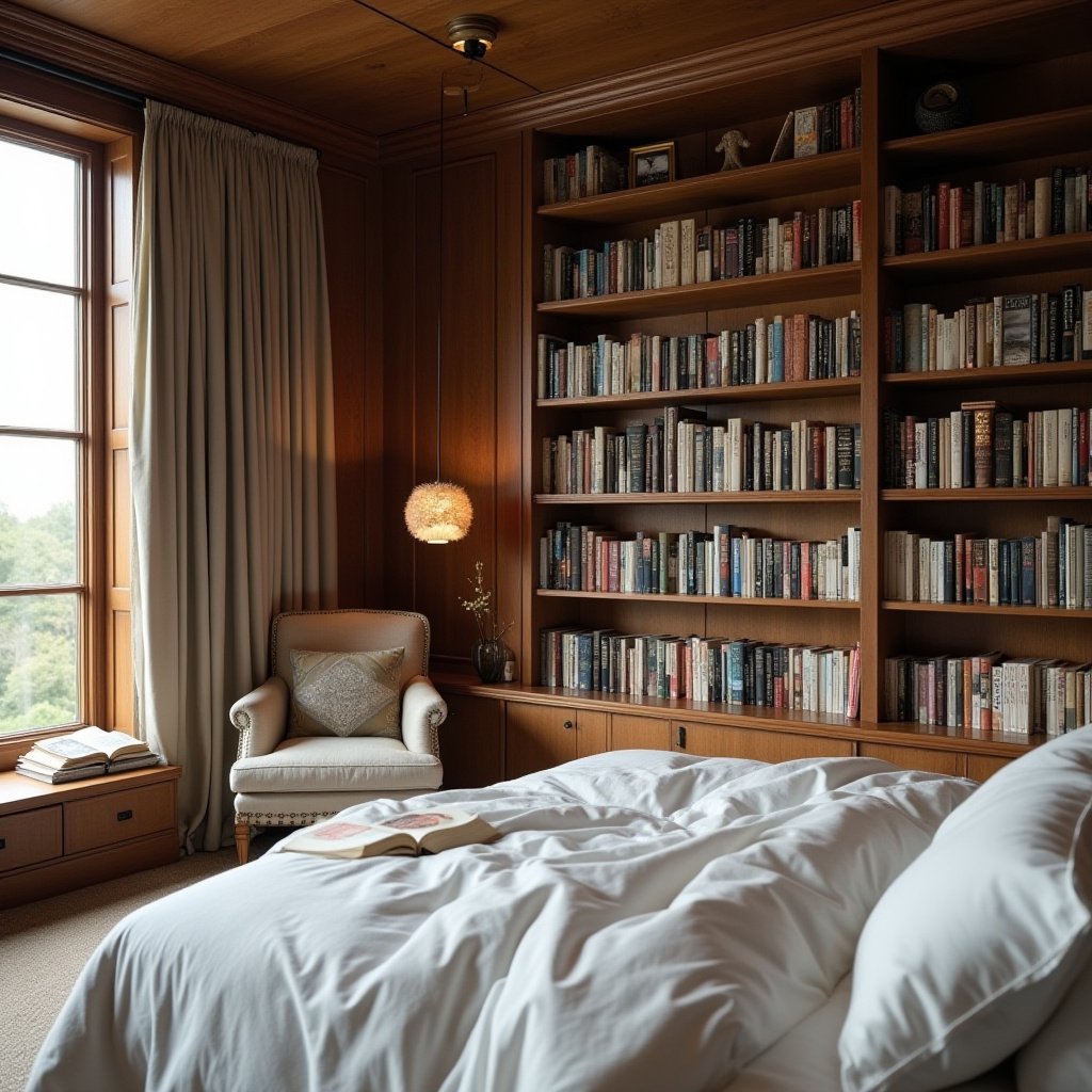Bedroom Bookshelves 15