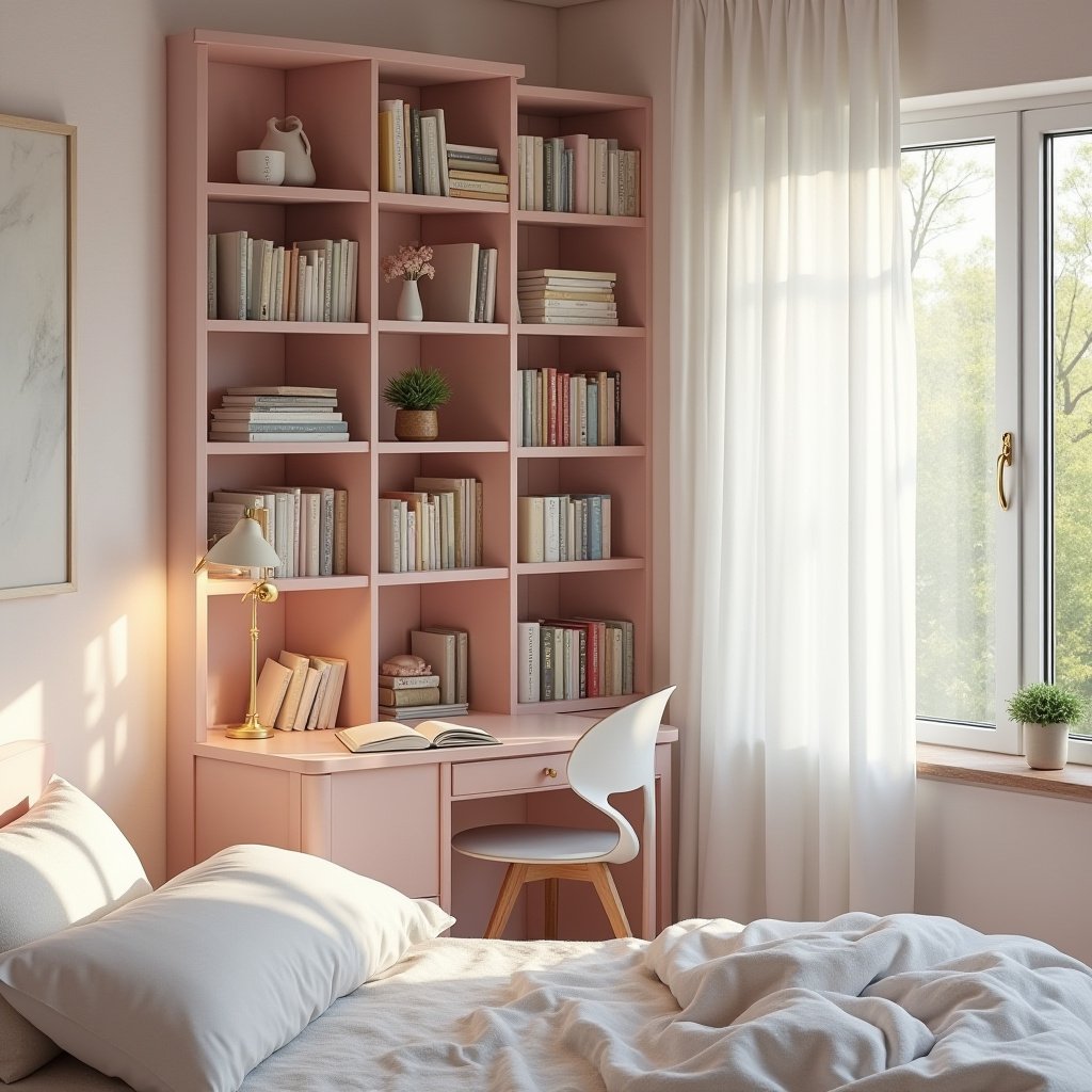 Bedroom Bookshelves 18