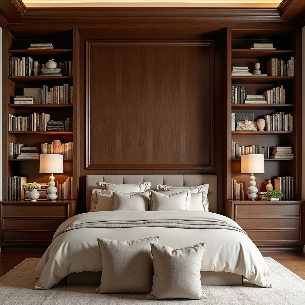 Bedroom Bookshelves 19