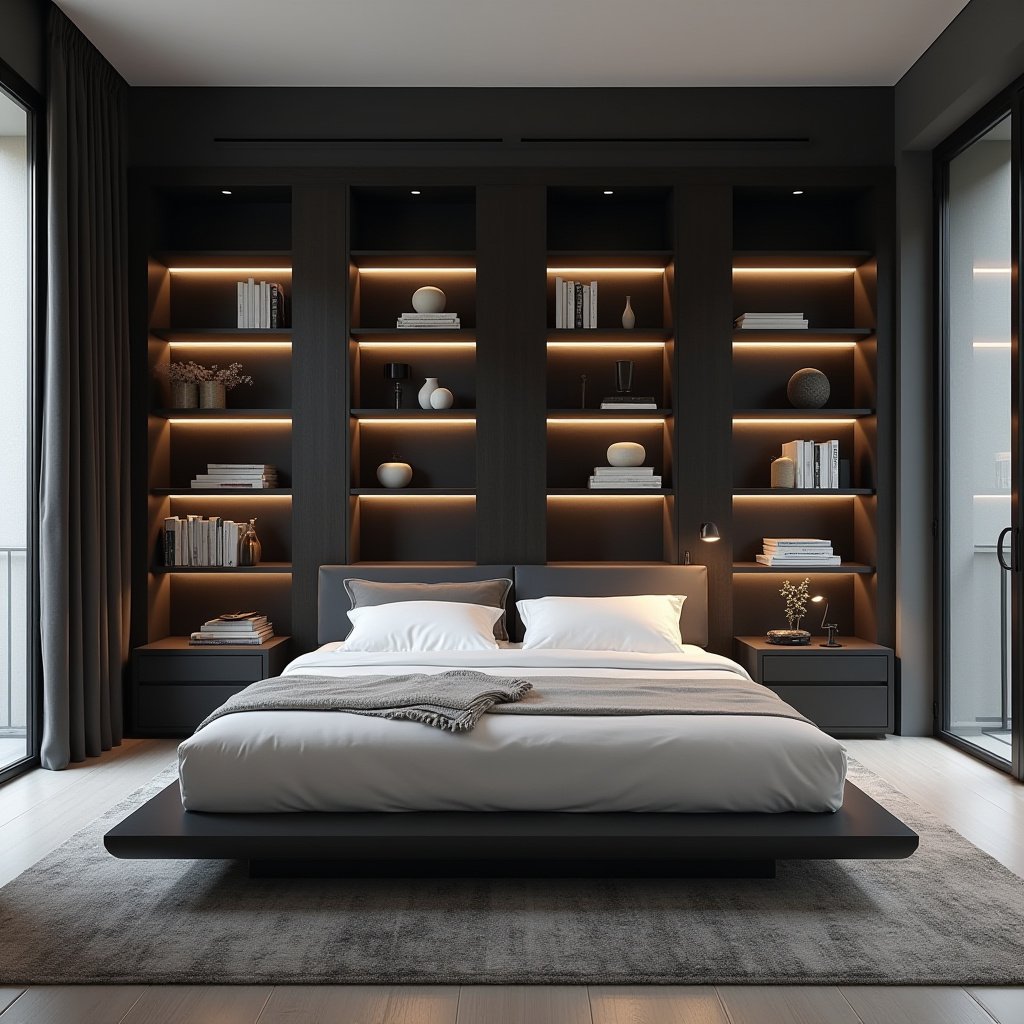 Bedroom Bookshelves 4