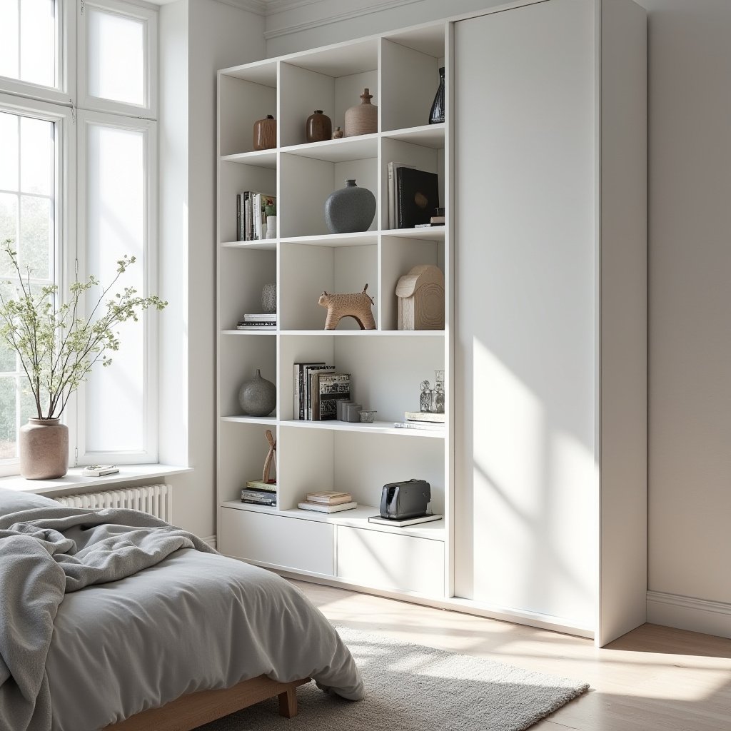 Bedroom Bookshelves 6