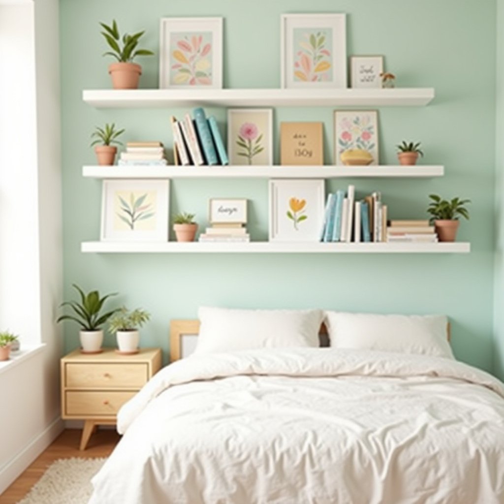 Bedroom Bookshelves 8