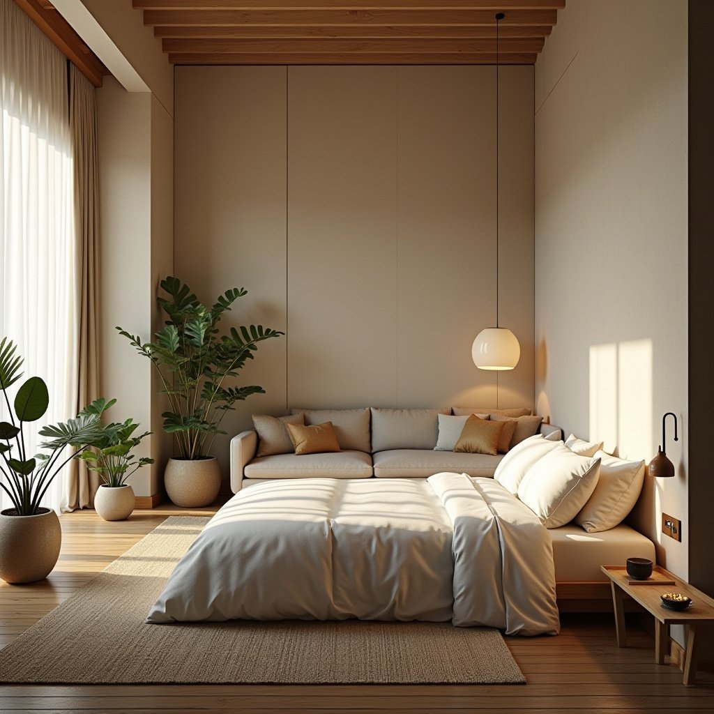 Bedroom Living Room Combo 16