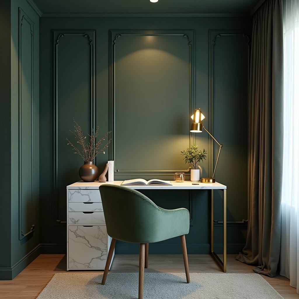 Bedroom Study Table Design 10