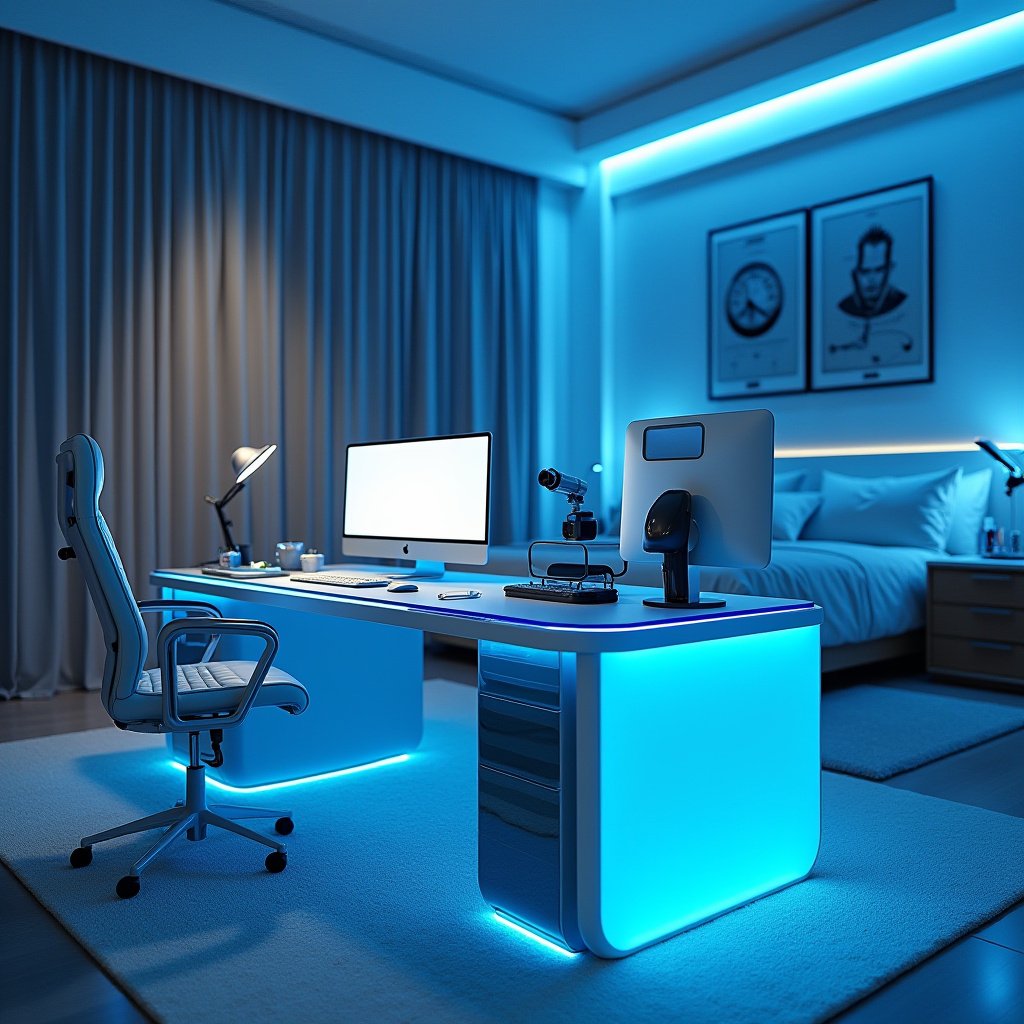 Bedroom Study Table Design 16