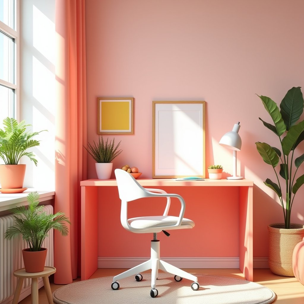 Bedroom With Study Table 11