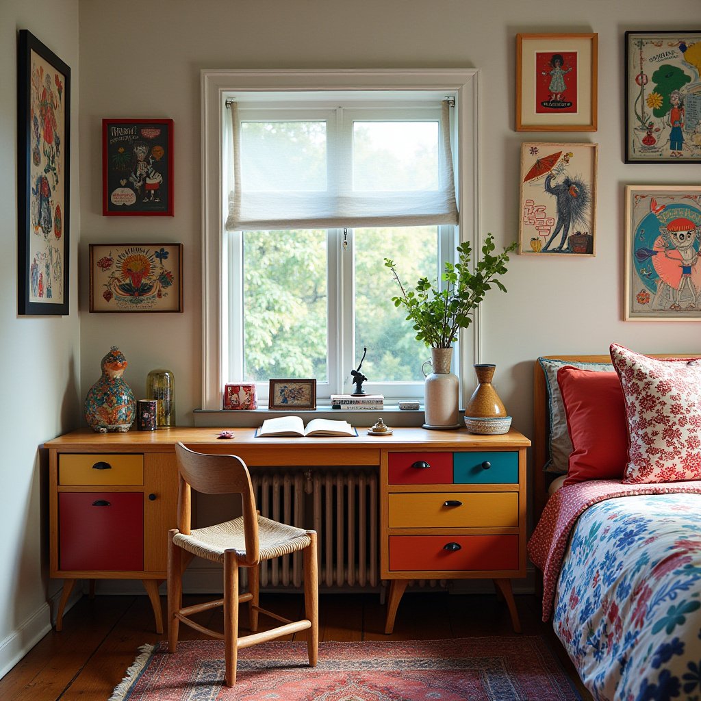 Bedroom With Study Table 14