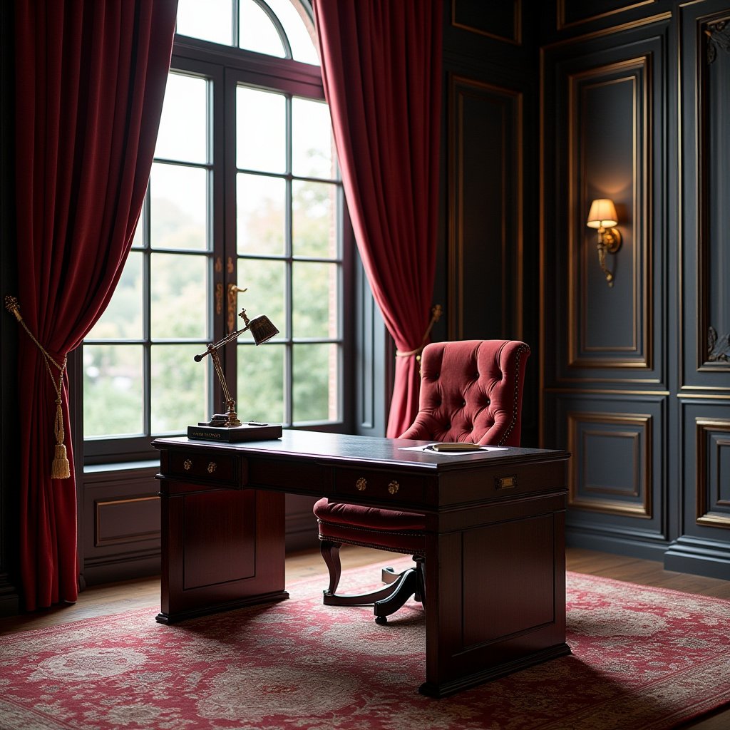 Bedroom With Study Table 18