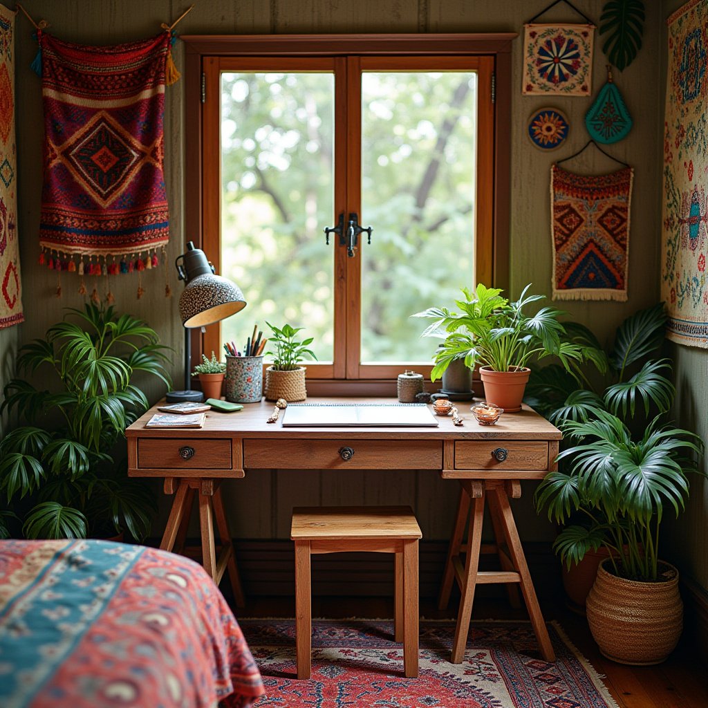 Bedroom With Study Table 5