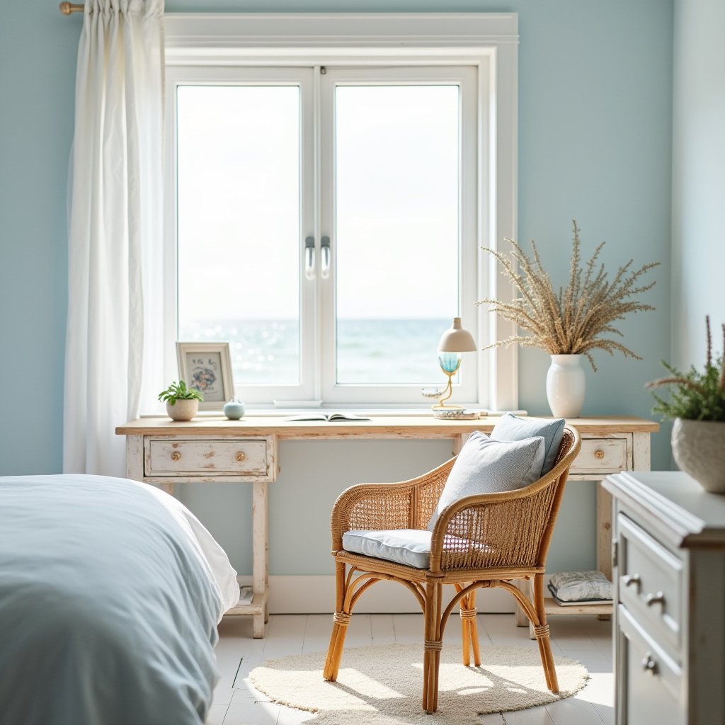 Bedroom With Study Table 9
