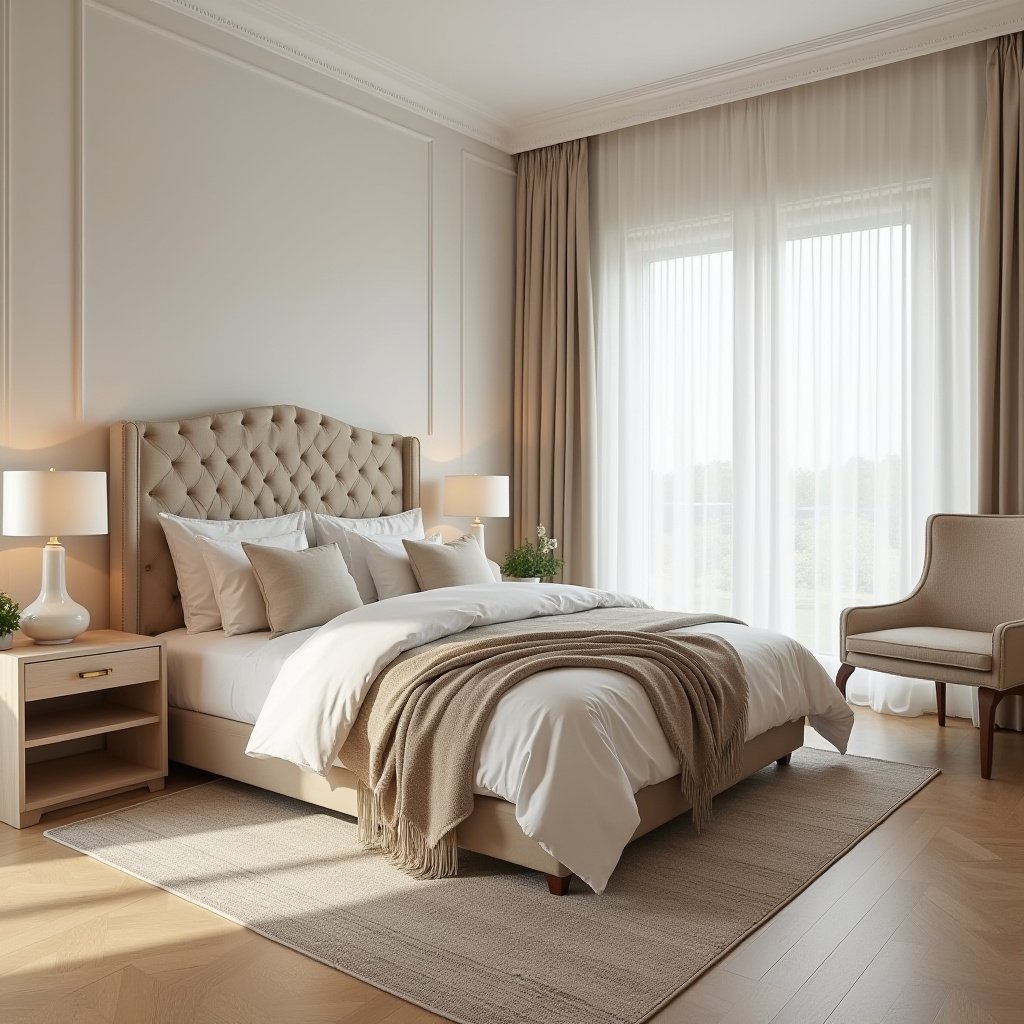 Beige And White Bedroom Ideas 1