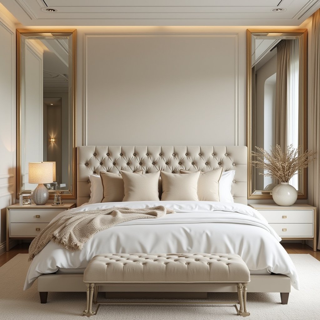 Beige And White Bedroom Ideas 13