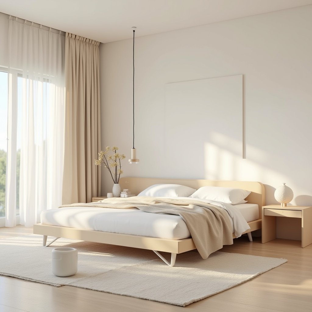 Beige And White Bedroom Ideas 15