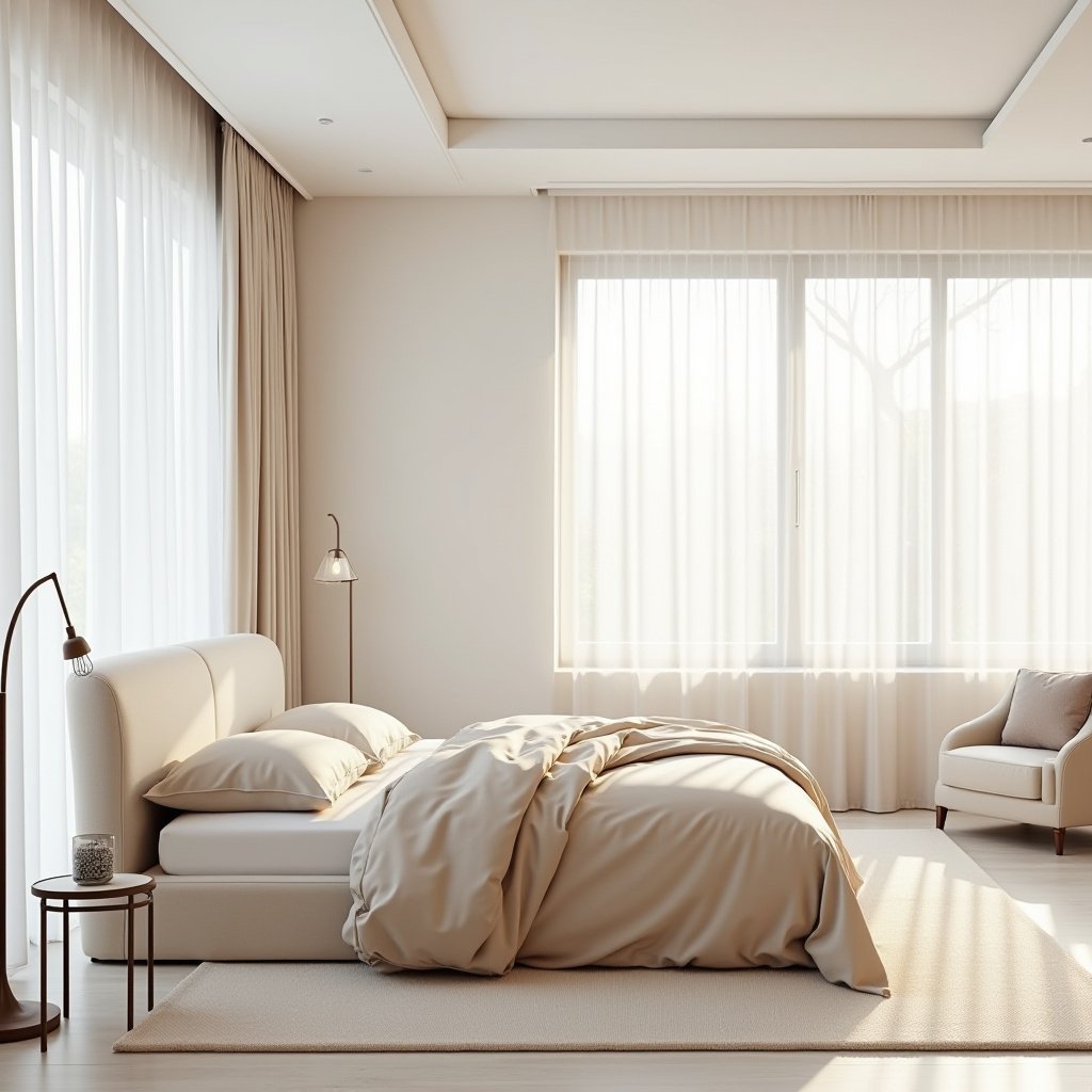 Beige And White Bedroom Ideas 17