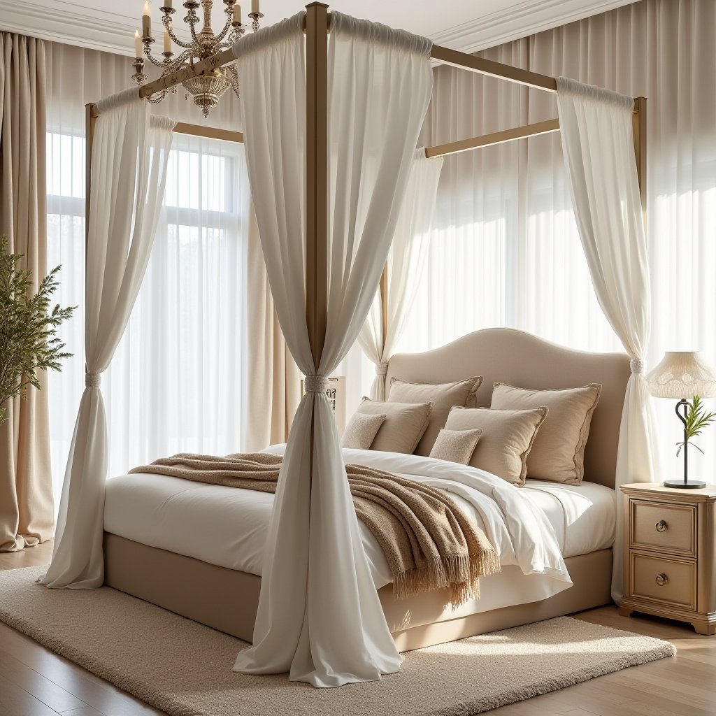 Beige And White Bedroom Ideas 6