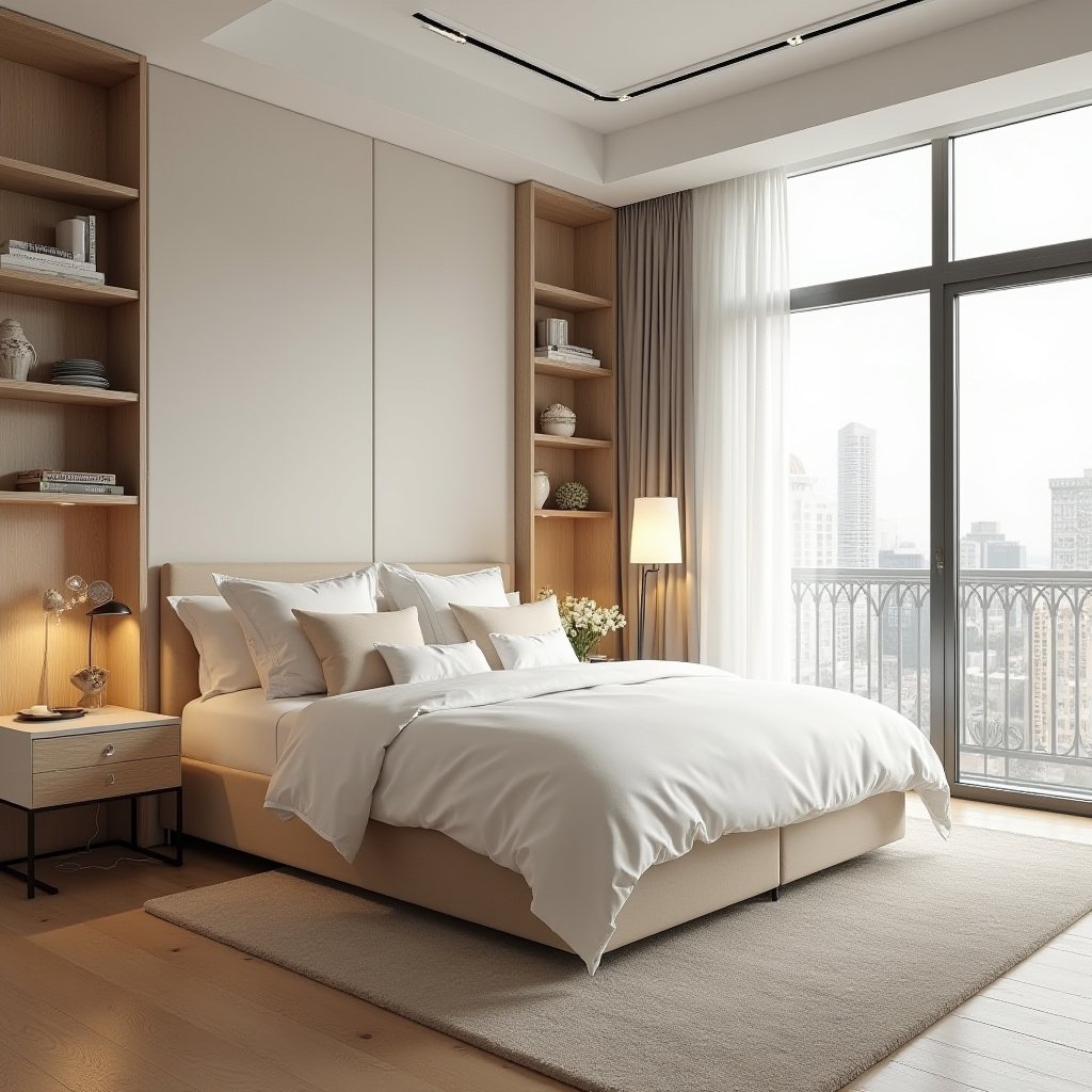 Beige And White Bedroom Ideas 7