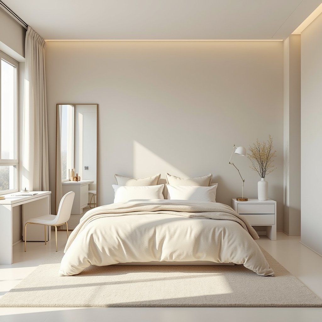 Beige And White Bedroom Ideas 9