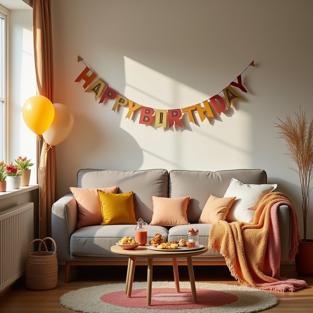 Birthday Decoration Ideas At Home Simple 14