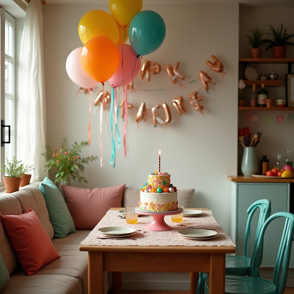 Birthday Decoration Ideas At Home Simple 19