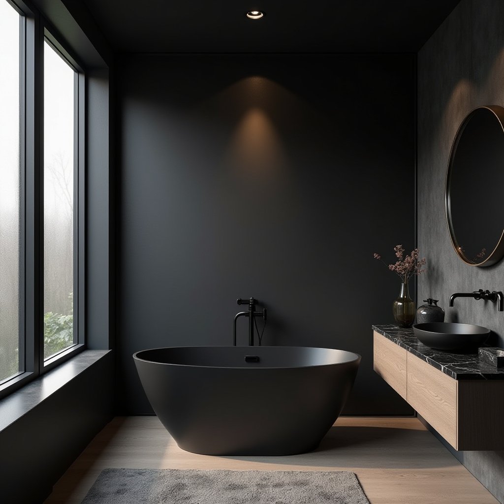 Black Bathroom Ideas 1