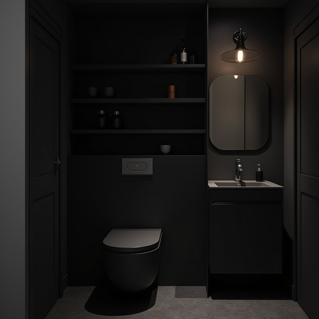 Black Bathroom Ideas 11