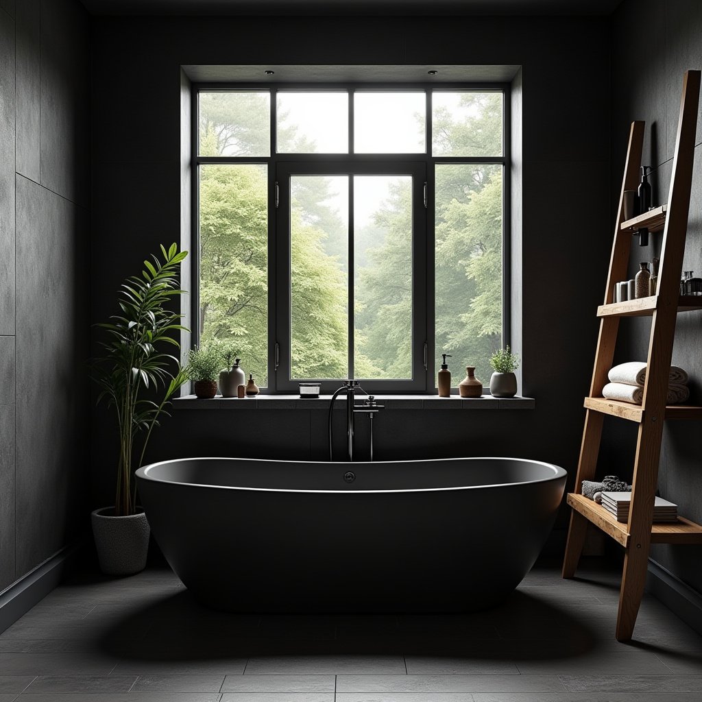 Black Bathroom Ideas 19