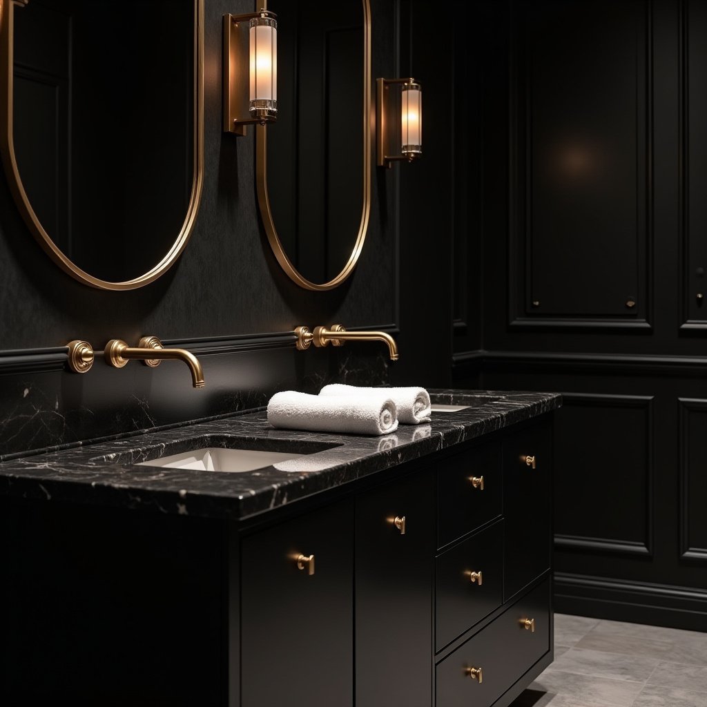Black Bathroom Ideas 4