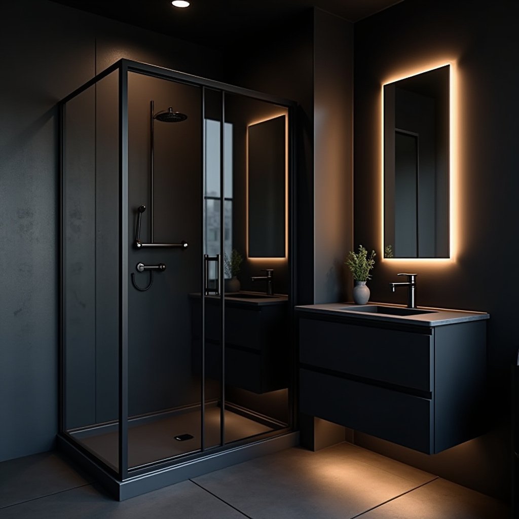 Black Bathroom Ideas 6