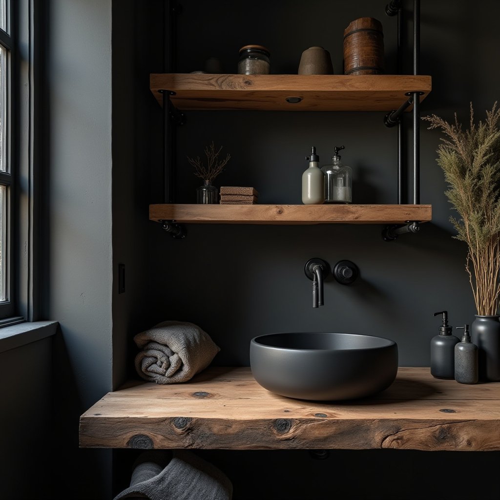 Black Bathroom Ideas 7