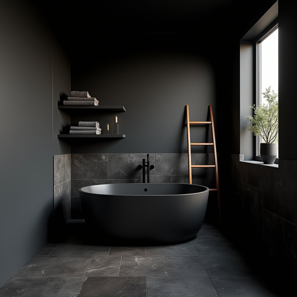 Black Bathroom Ideas 9
