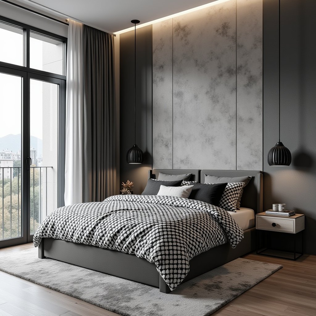 Black White And Grey Bedroom Ideas 20