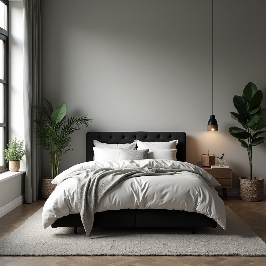 Black White And Grey Bedroom Ideas 8