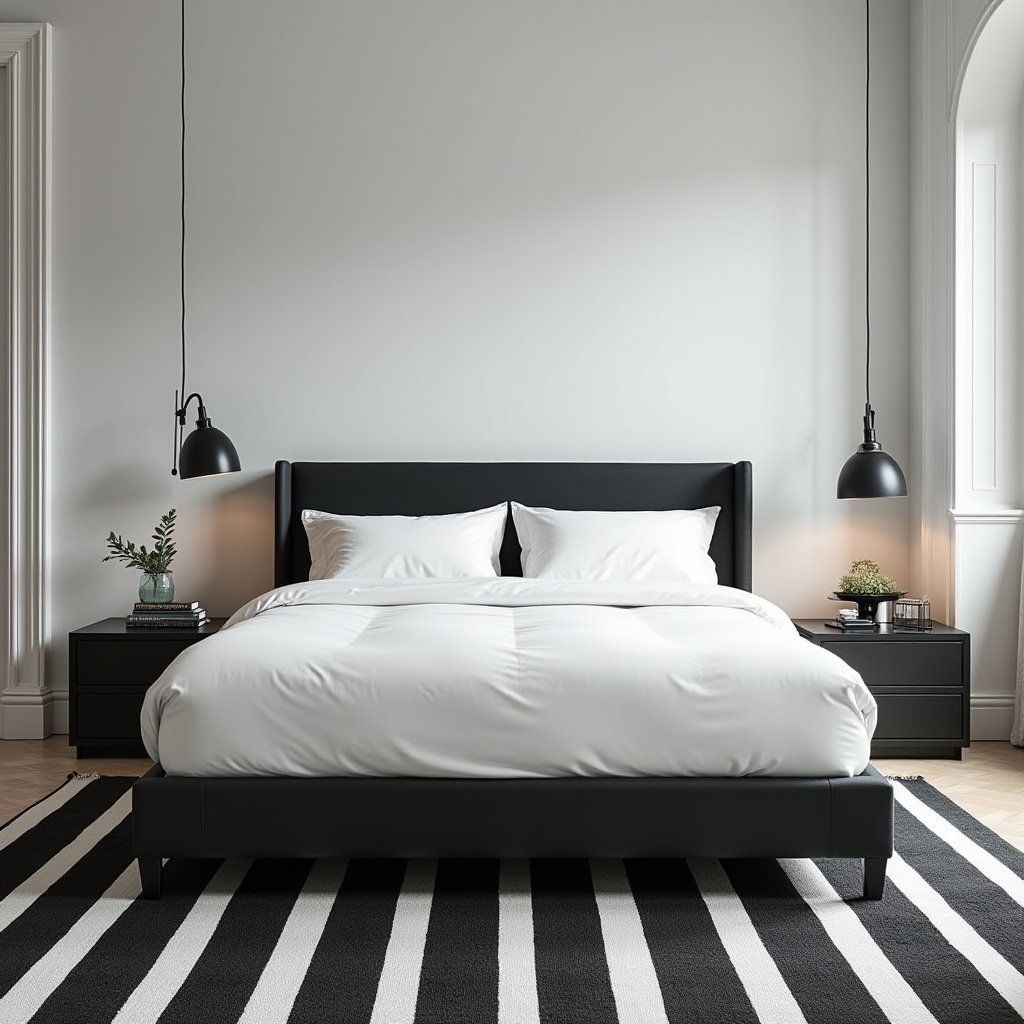 Black White And Grey Bedroom Ideas 9