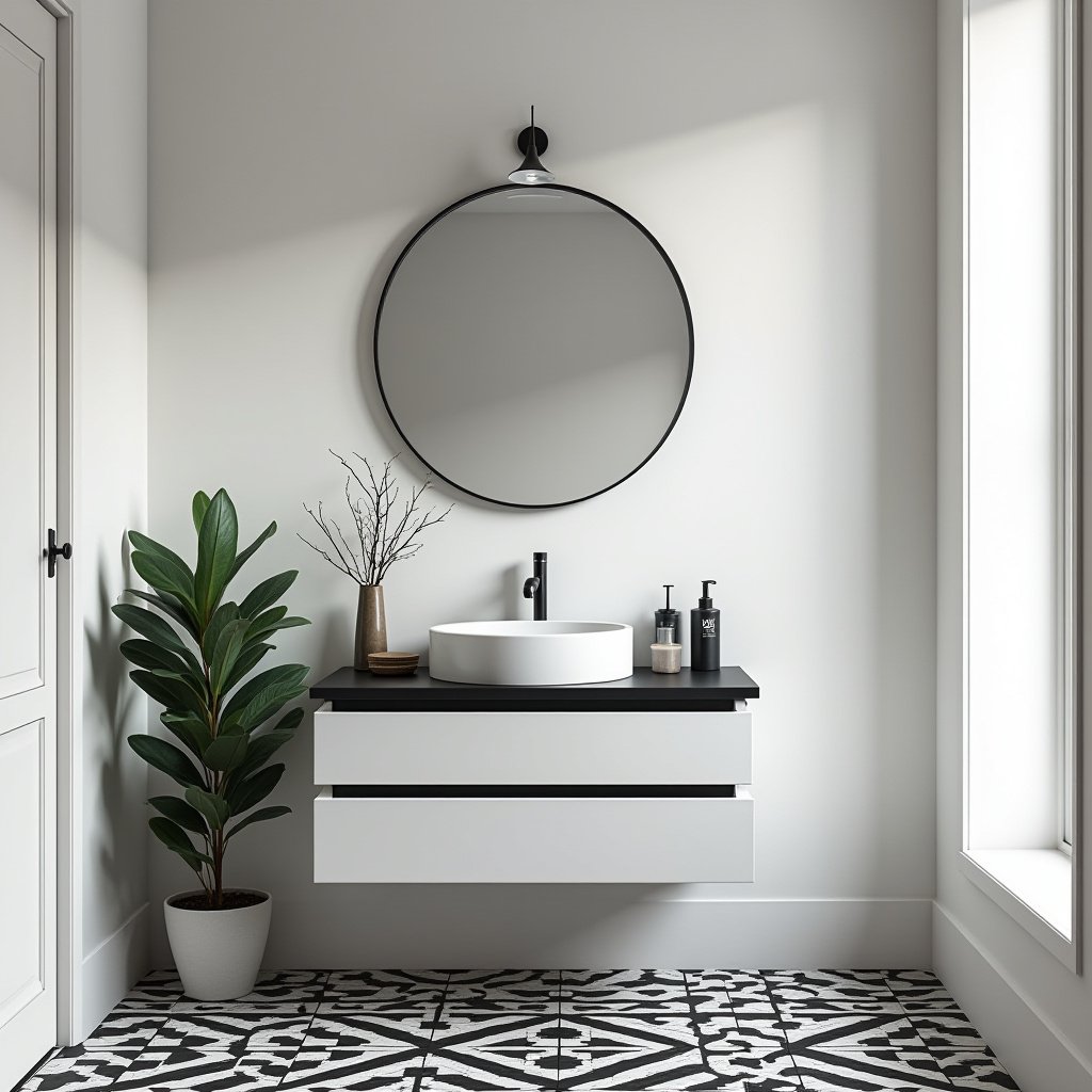Black And White Bathroom Ideas 3