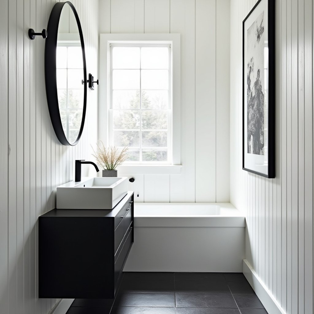 Black And White Bathroom Ideas 6