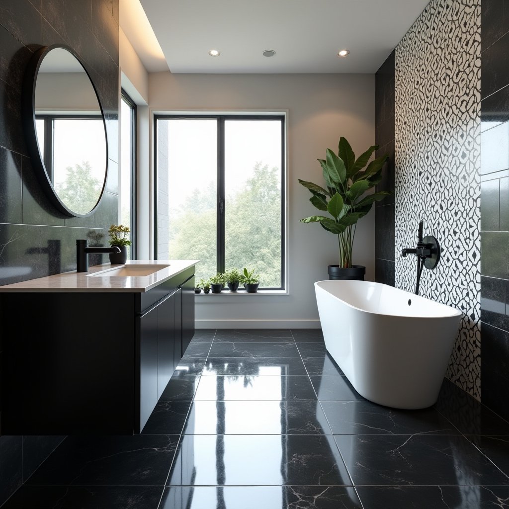 Black And White Bathroom Ideas 9