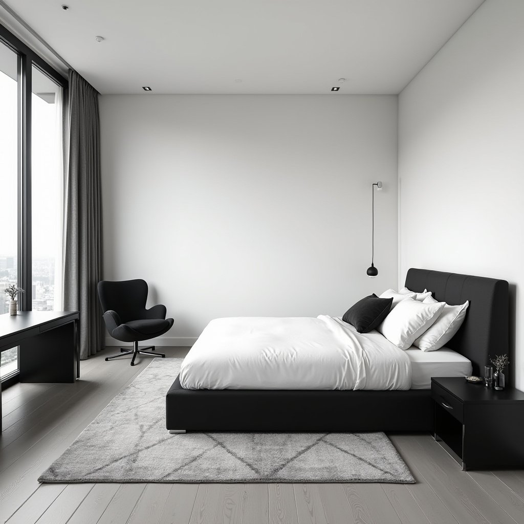 Black And White Bedroom Ideas 16