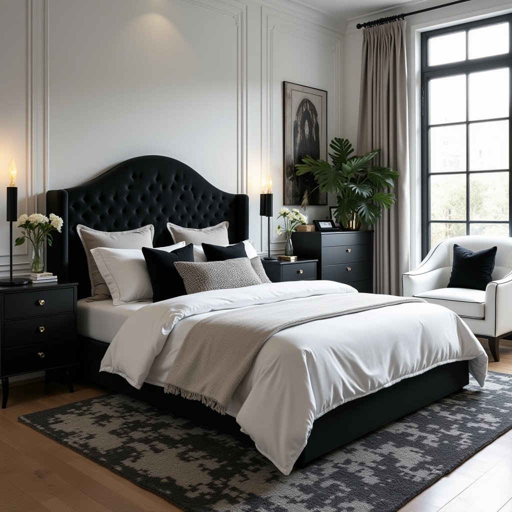 Black And White Bedroom Ideas 17