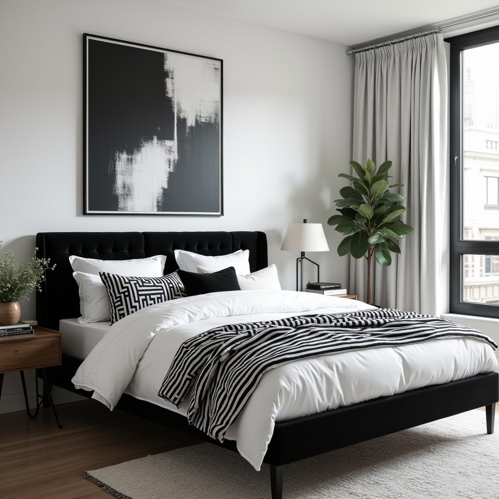 Black And White Bedroom Ideas 3