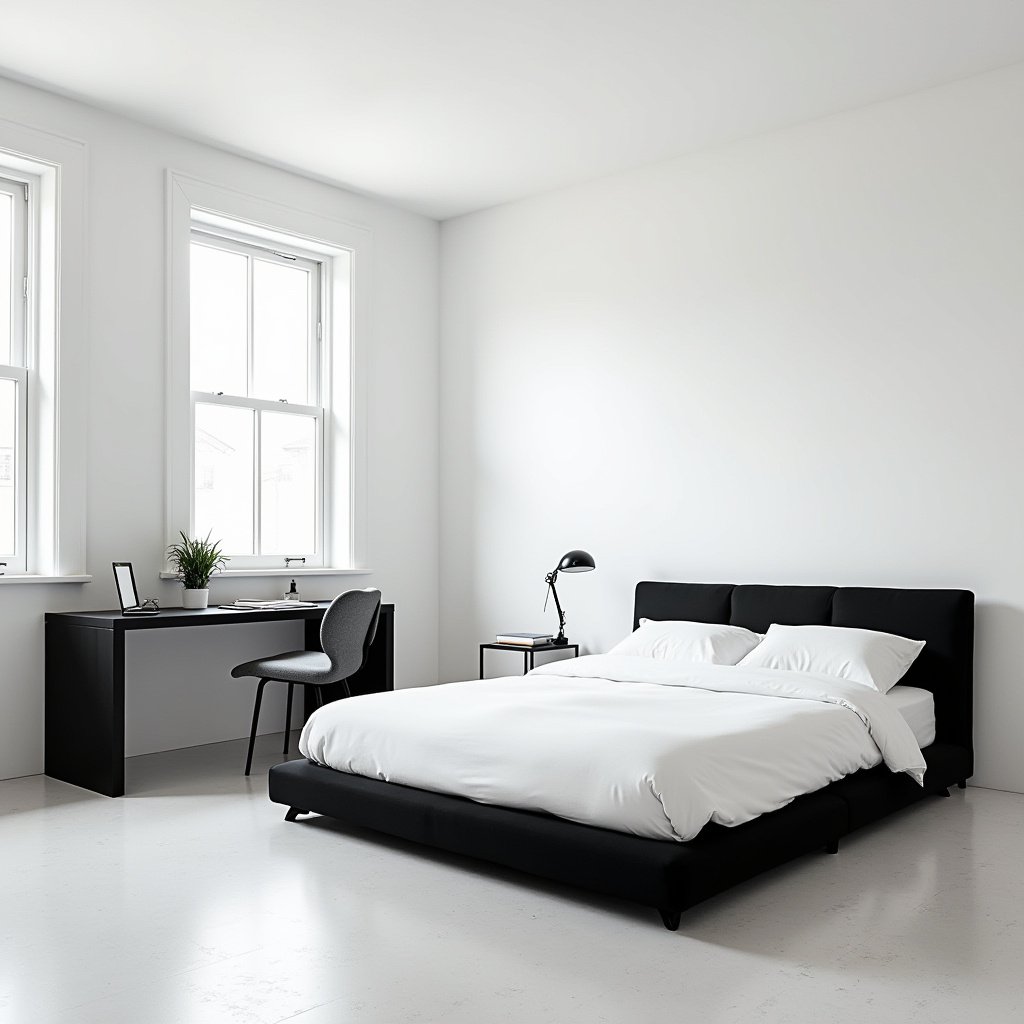 Black And White Bedroom Ideas 4