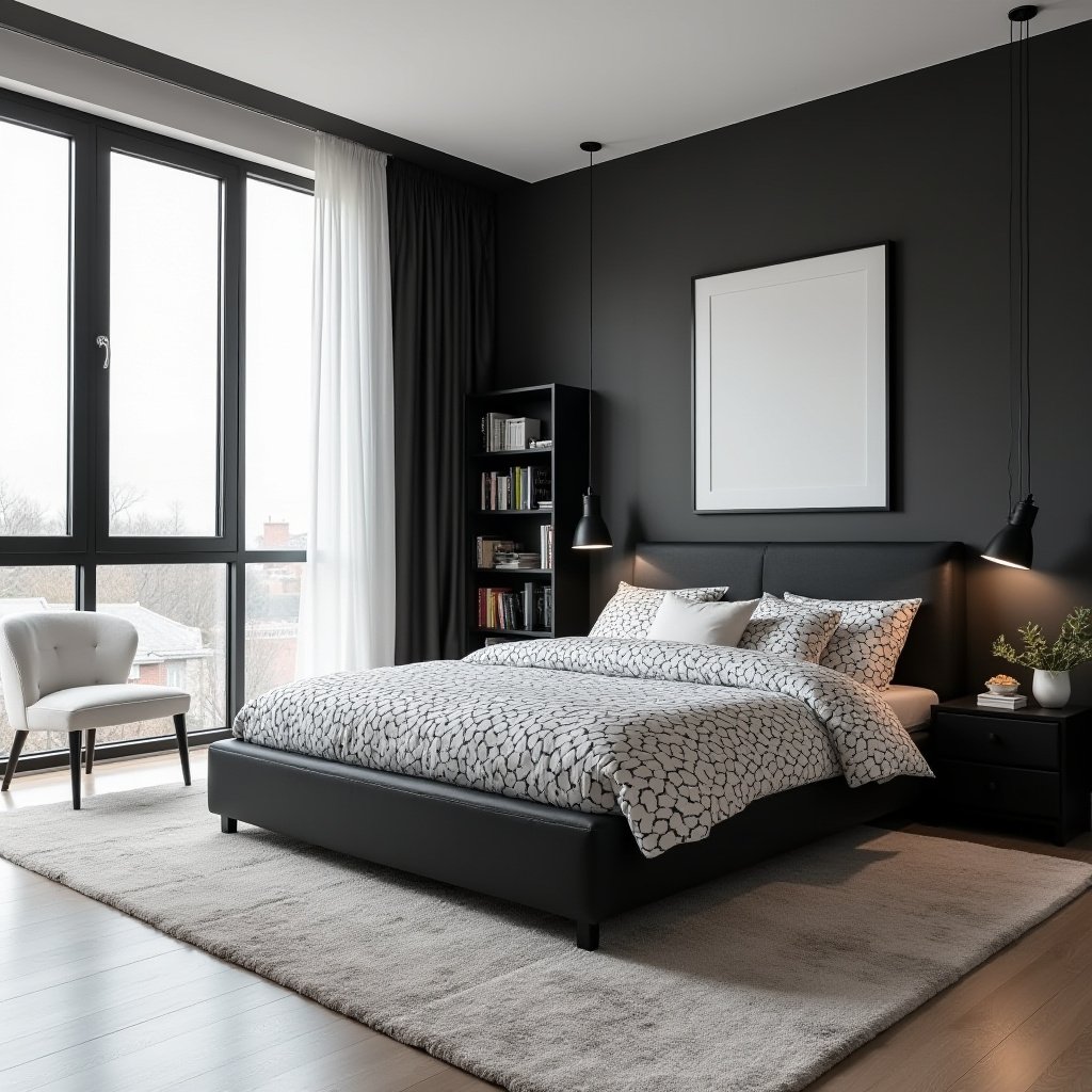 Black And White Bedroom Ideas 6