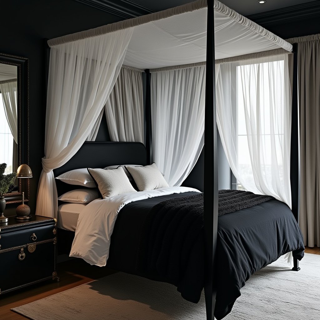 Black And White Bedroom Ideas 8