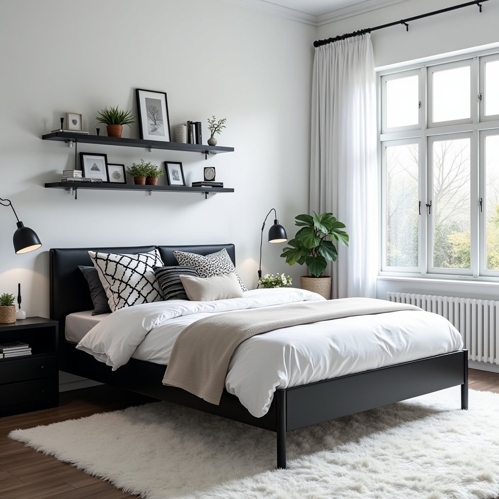 Black And White Bedroom Ideas 9