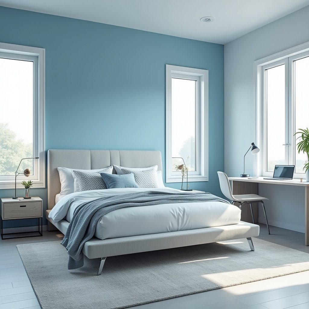 Blue Bedroom Ideas 14