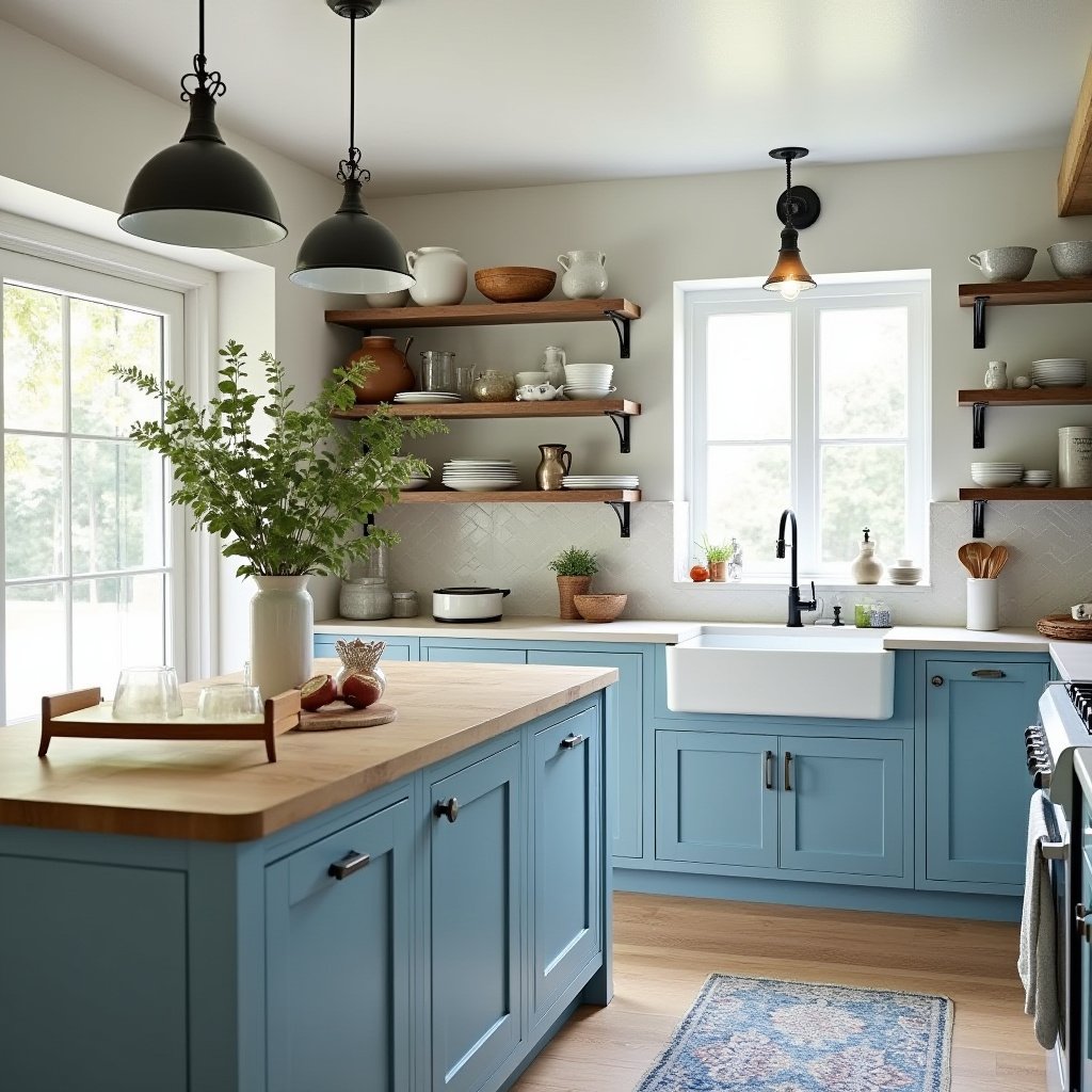 Blue Kitchen Ideas 12