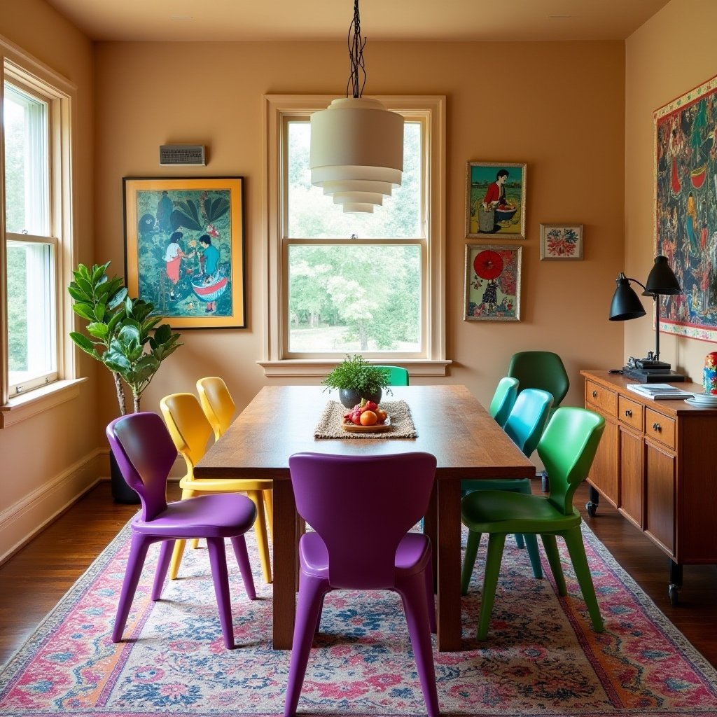 Colorful Dining Room 10