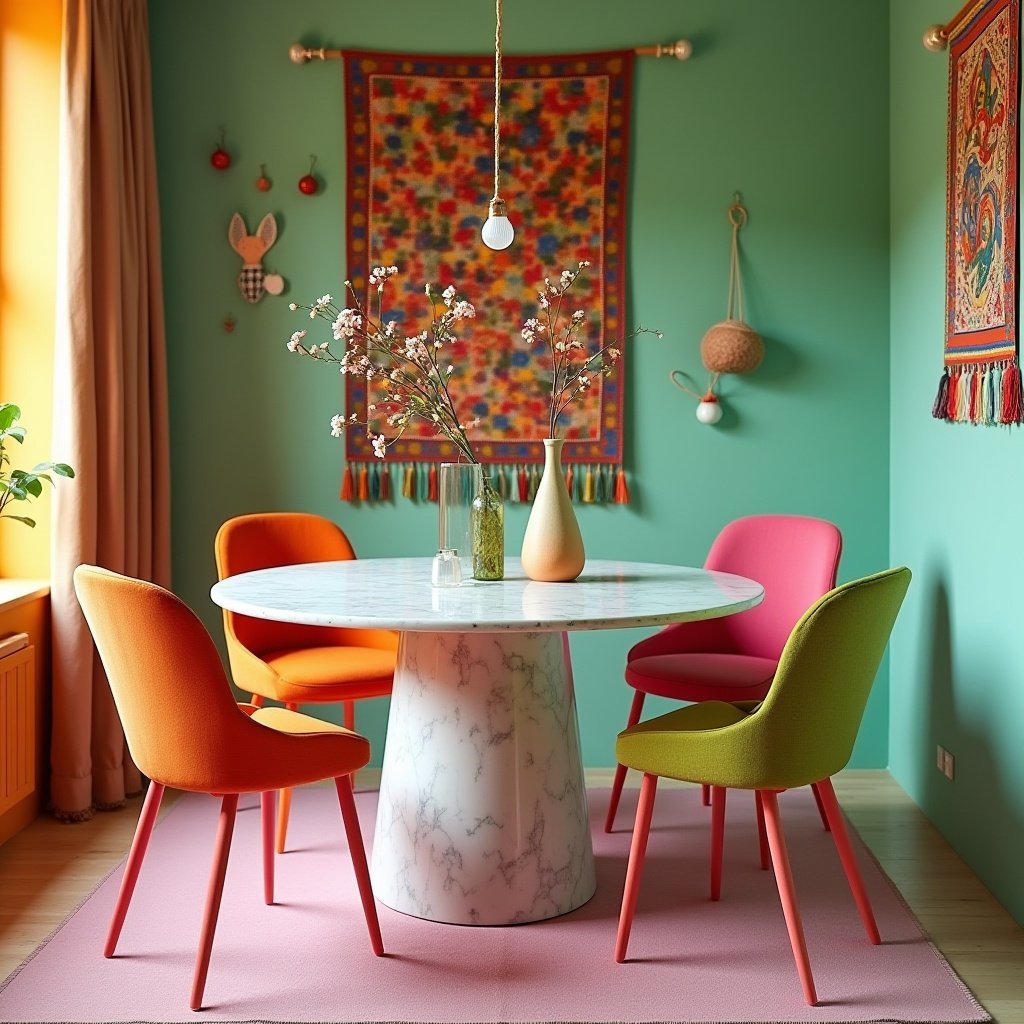 Colorful Dining Room 12
